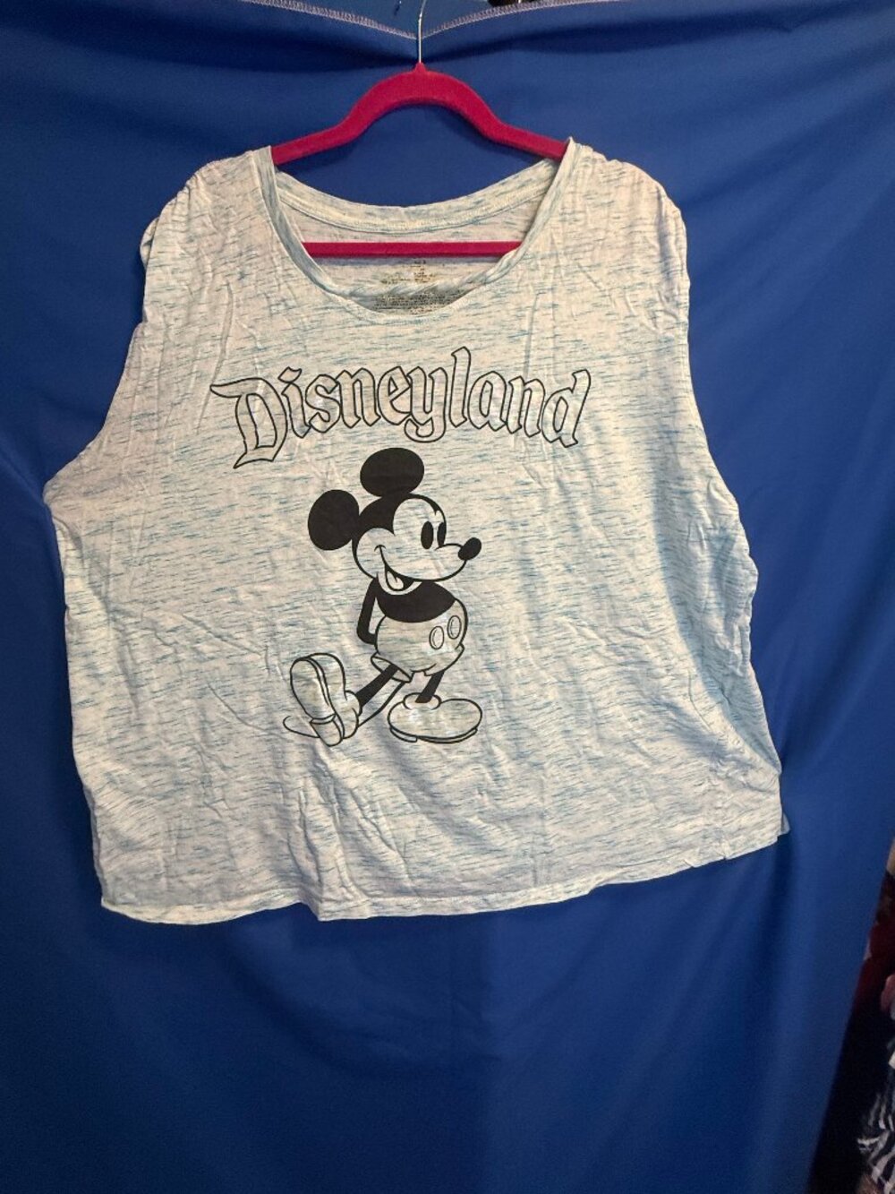Disneyland Mickey Mouse Tank Top 2X